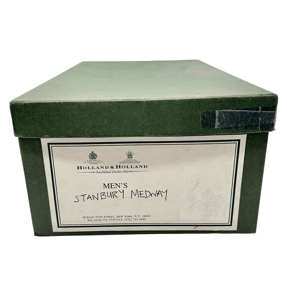 NOS Vintage GUCCI Leather 1953 Horsebit Web Striped Men's Loafers EU48 - Picture 16 of 16